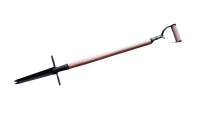 Корнеудалитель с упором и деревянным черенком