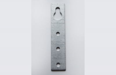 Плоский навес на 80 цинк